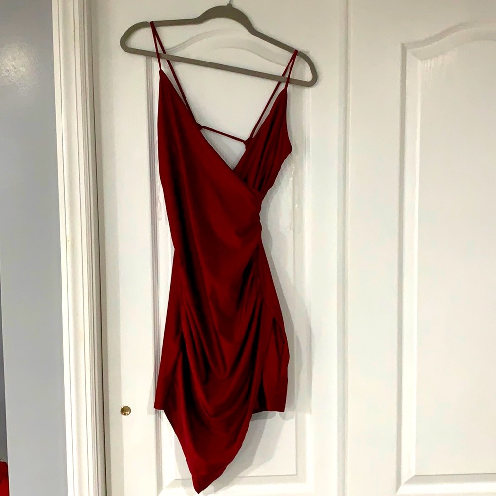 Red dress